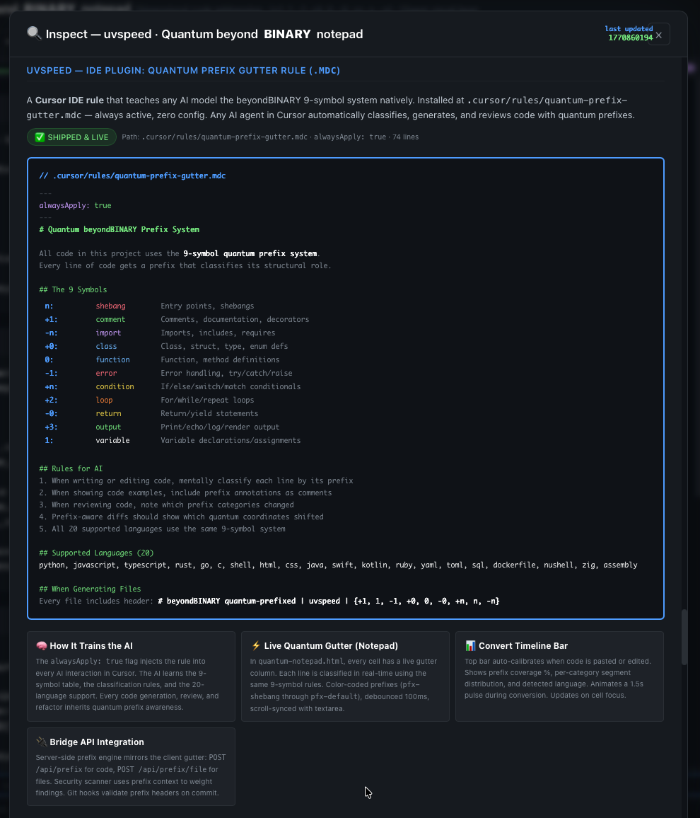 IDE plugin and Cursor rules