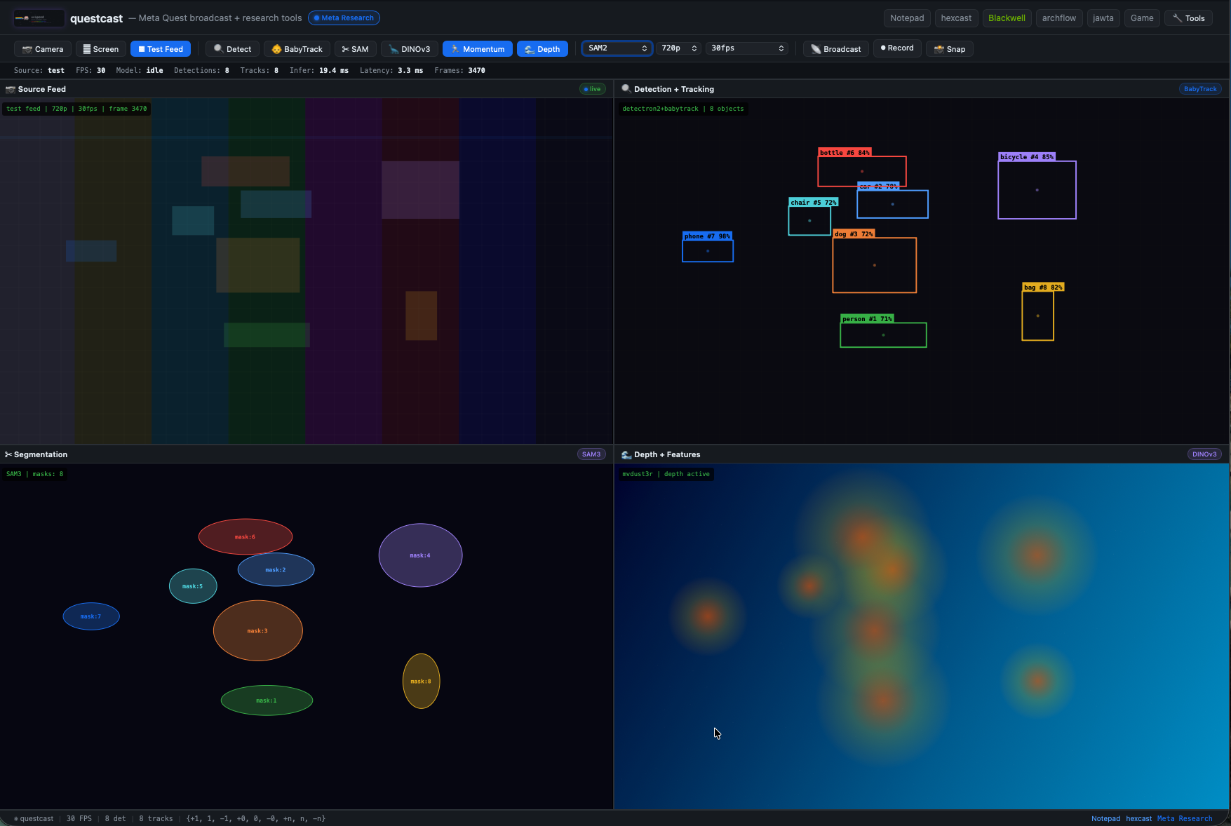 questcast Meta Quest broadcast